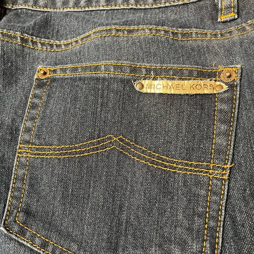Michael Kors Dark Blue Bootcut Jeans